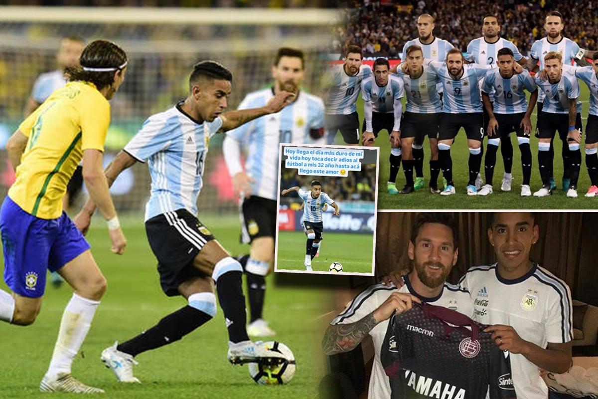 Jugó con Messi, trabajaba como Uber y tuvo que retirarse con 32 años: Hoy llega el día más duro de mi vida