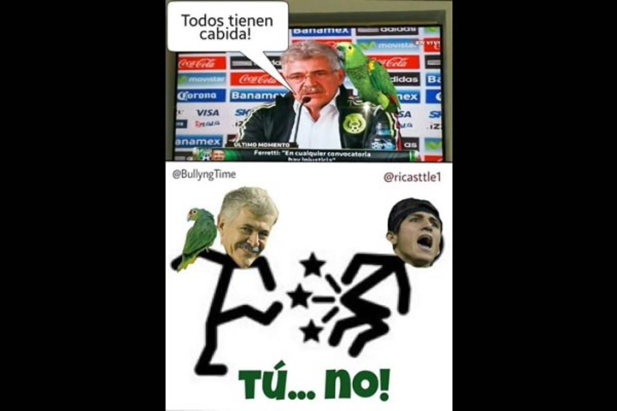 Los mejores memes de la presentación el Tuca como DT de México