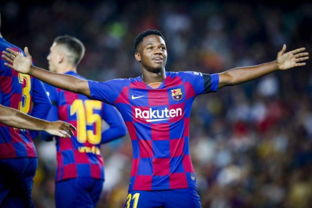 Curiosas: La humildad de Ansu Fati; lo que hizo antes de brillar en el Barcelona-Valencia