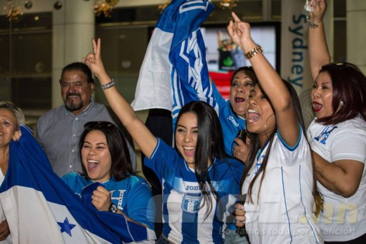 ¡QUÉ LINDO! El cálido recibimiento que le dieron a la Selección de Honduras en Sídney