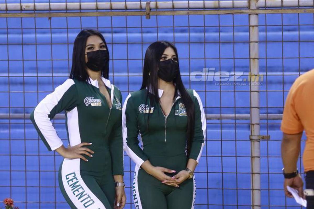 ¡Flecharon en el Olímpico! Las preciosas chicas que enamoraron en el clásico Marathón-Real España