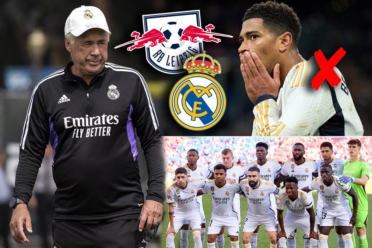 Alineación del Real Madrid para enfrentar al Leipzig en la Champions League: ¡sin Jude Bellingham!