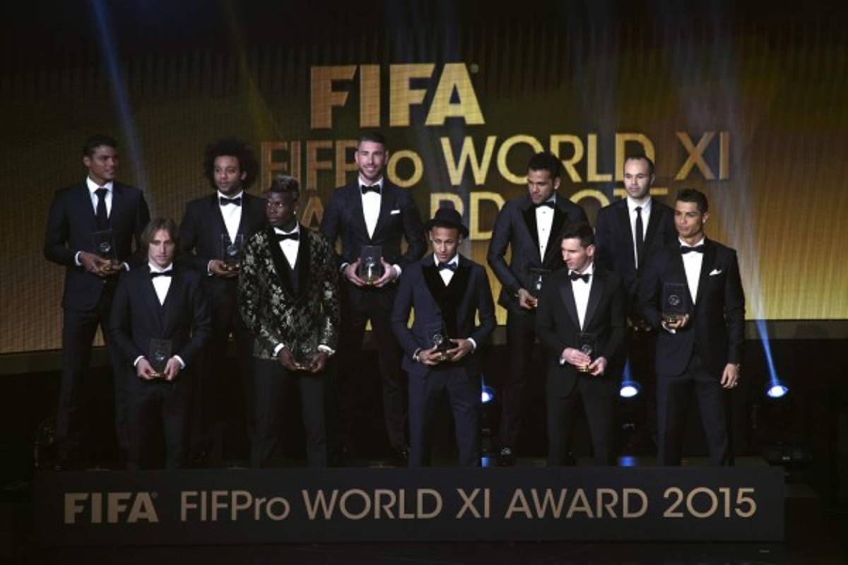 Las 10 fotos curiosas de la Gala del Balón de Oro