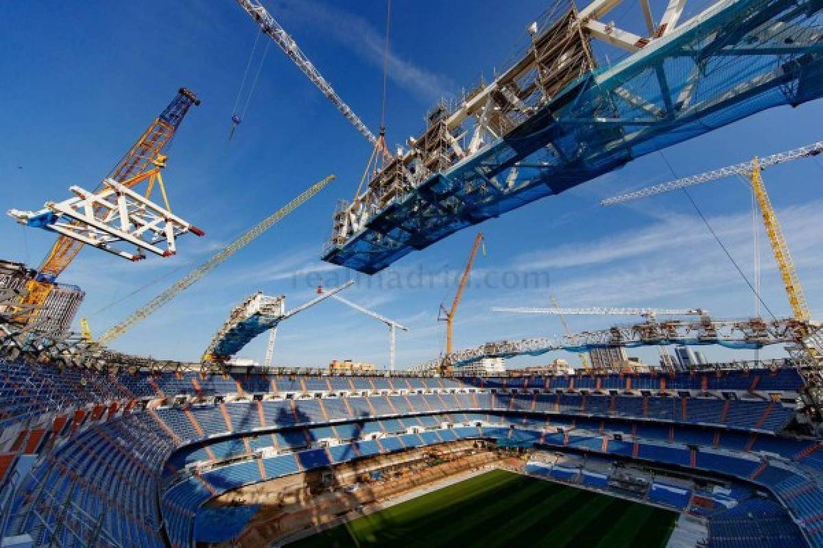 Va tomando forma: Real Madrid muestra más avances de la transformación del Santiago Bernabéu