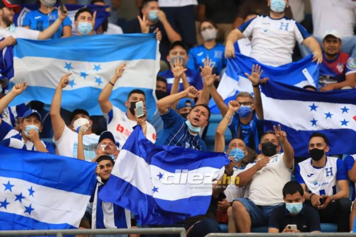 ¡Locura en el Olímpico! Así luce el coloso sampedrano en el Honduras-Estados Unidos por las Eliminatorias