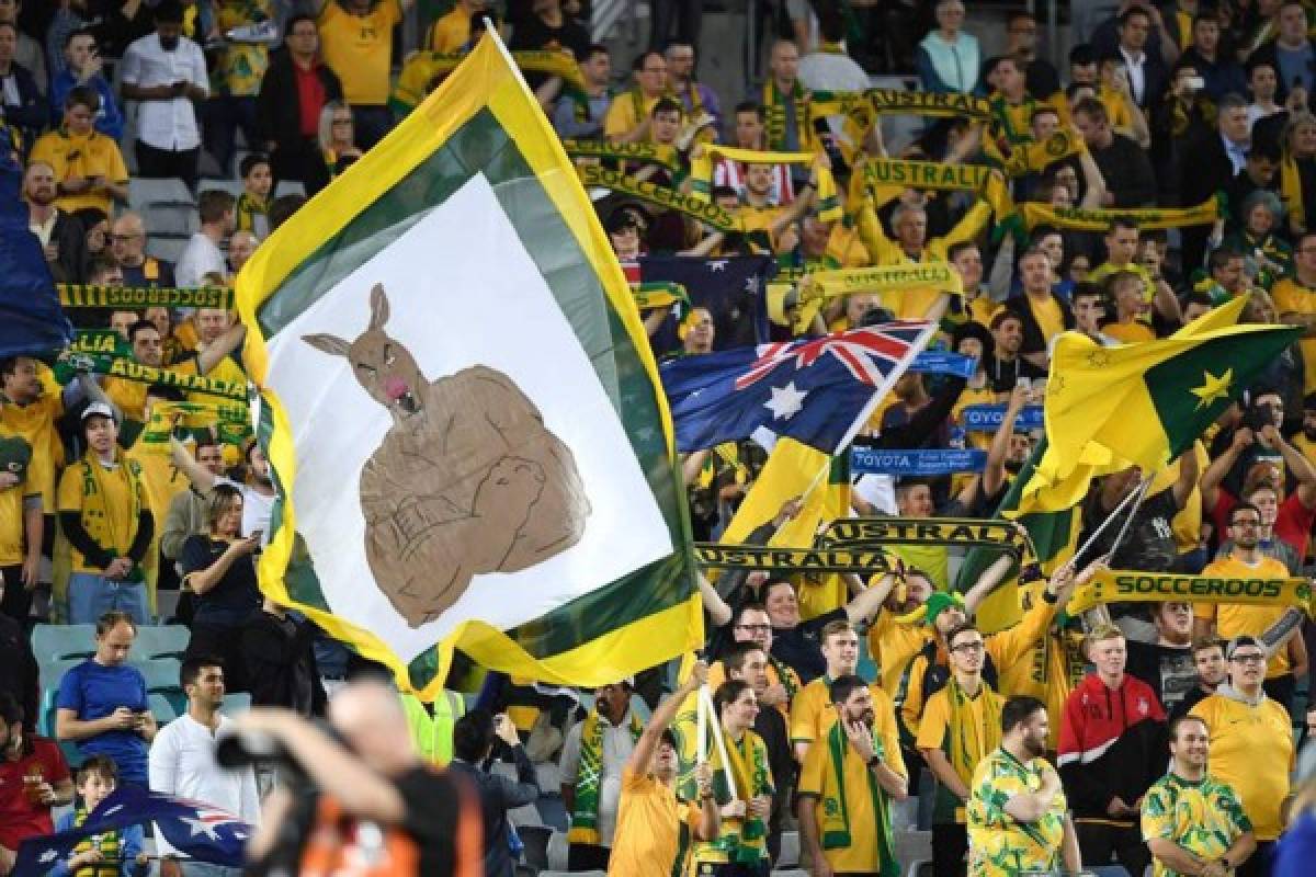 ¡Es una locura! Así se viven los partidos de Australia en el ANZ Stadium