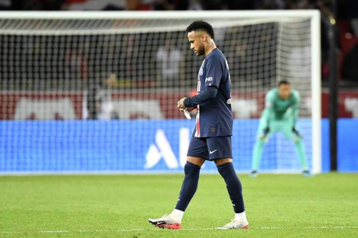 Keylor Navas y los rostros de la derrota del PSG luego de caer ante el modesto Reims