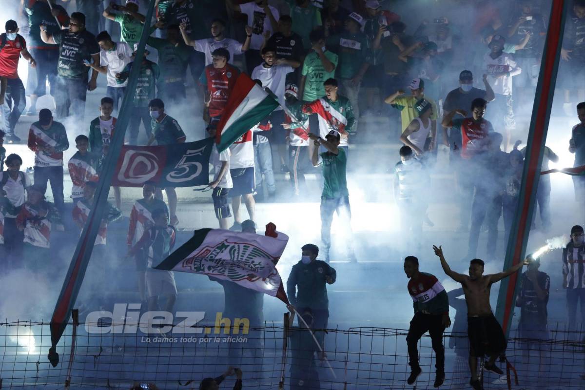 Fotos: la ‘más deseada’ en el Olímpico y el bonito mensaje de los jugadores de Marathón tras pasarle por encima al Victoria