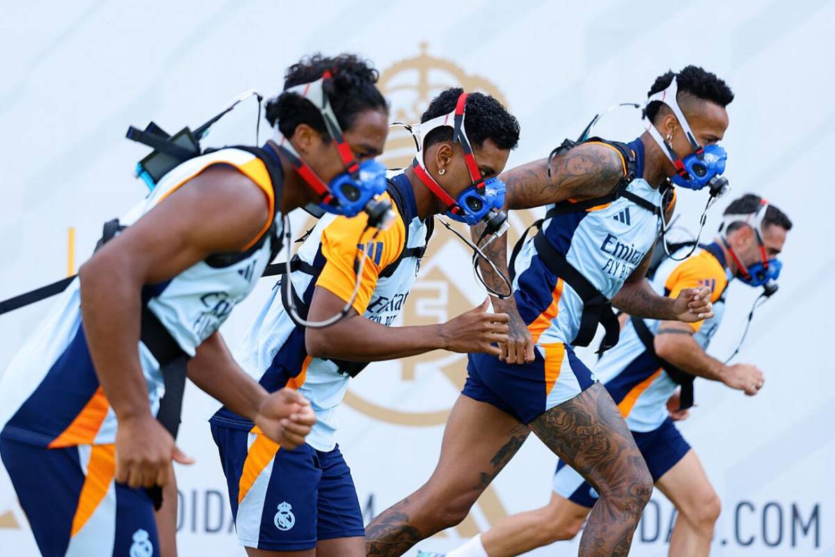 Real Madrid entrenó con las famosas máscaras: Mbappé conoció lo más duro del ‘método Pintus’