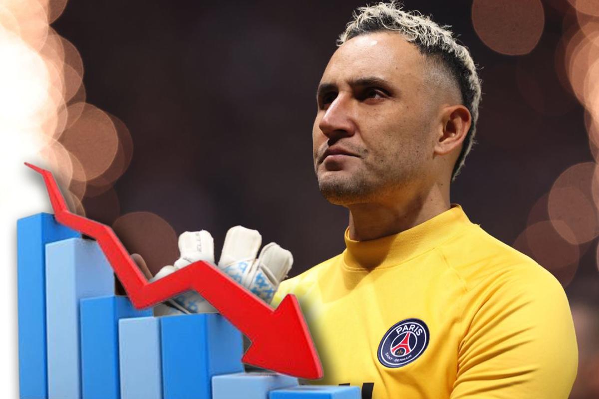 Keylor Navas alcanzó su valor más bajo de la última década y lo colocan en este equipo inglés