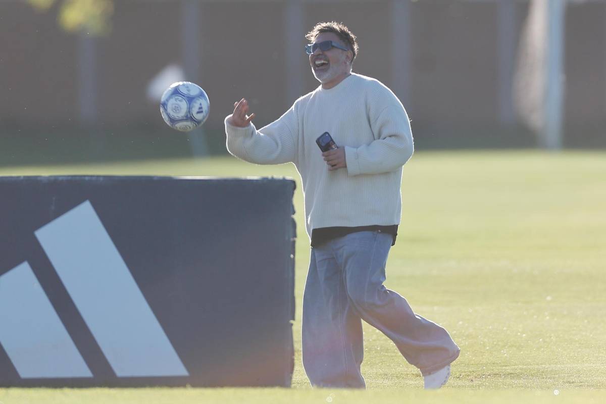 Messi entrenó por última vez con Argentina: dos invitados especiales