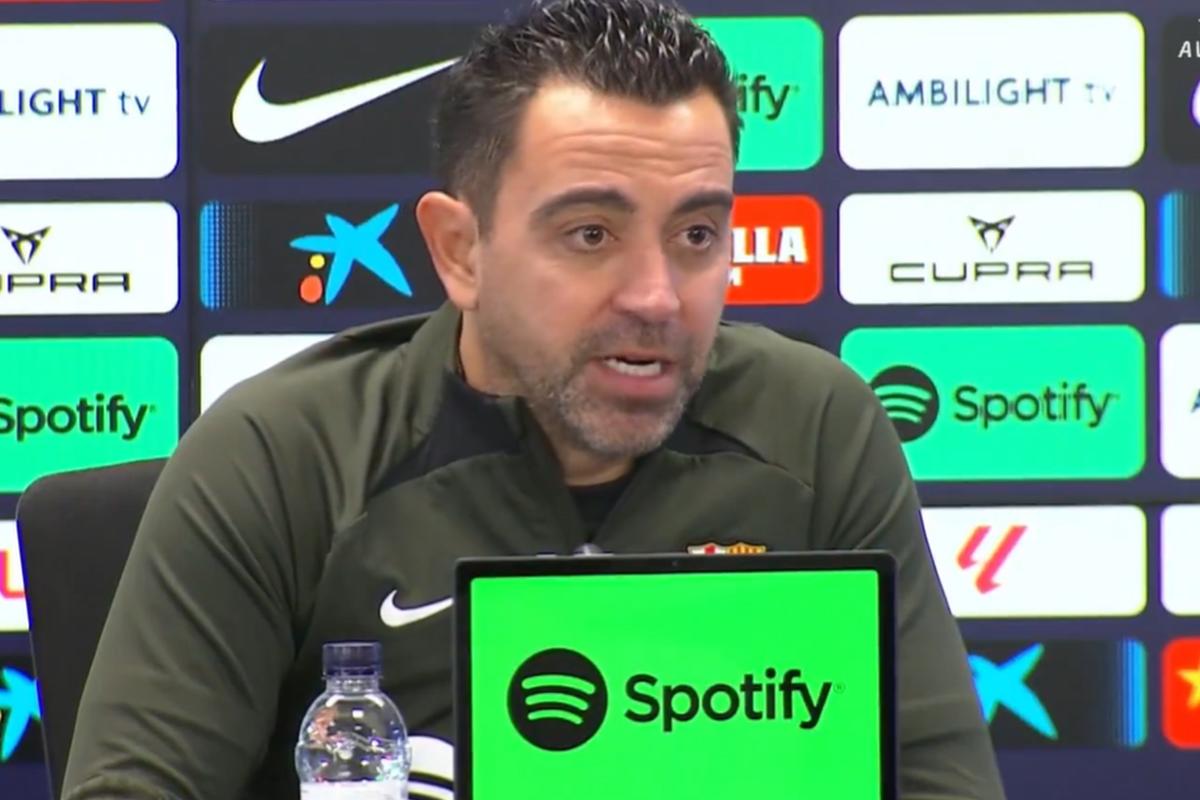 La dura conferencia de Xavi previo al Valencia-Barcelona: “Me mandan mensajes como si esto fuera un funeral...”