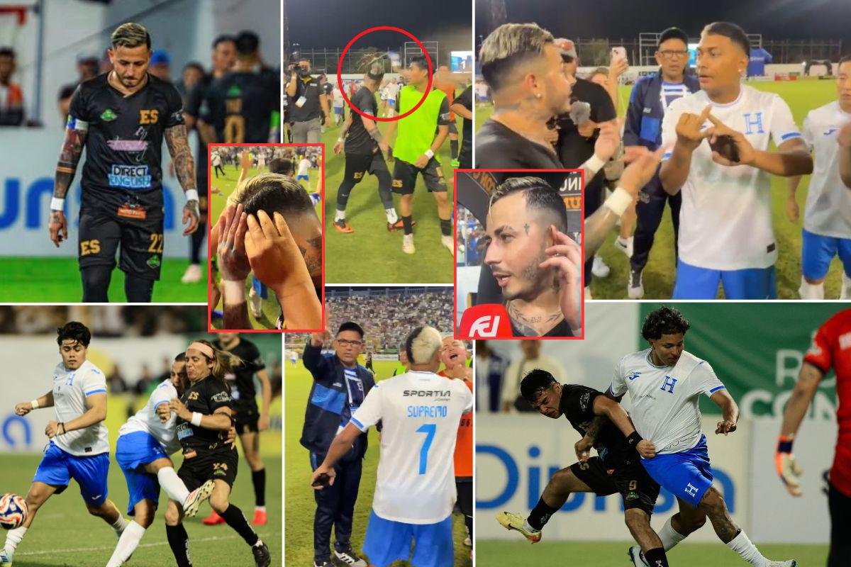 Por este motivo El Salvador amagó con abandonar el partido de tiktokers ante Honduras: Esto no estaba en el plan