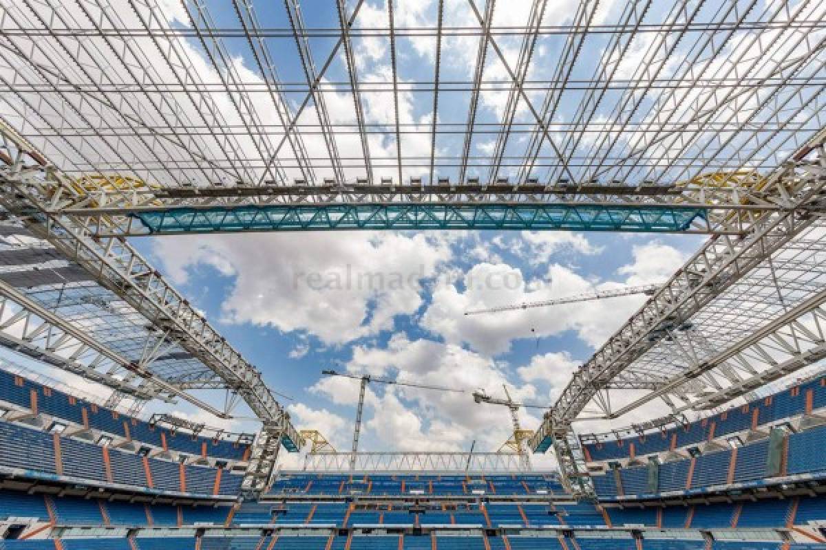 Imágenes históricas del nuevo Bernabéu: Así luce el estadio del Real Madrid; instalado el techo