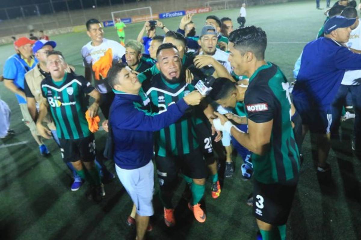EN FOTOS: Así celebró Infop el ascenso a Liga Nacional de Honduras