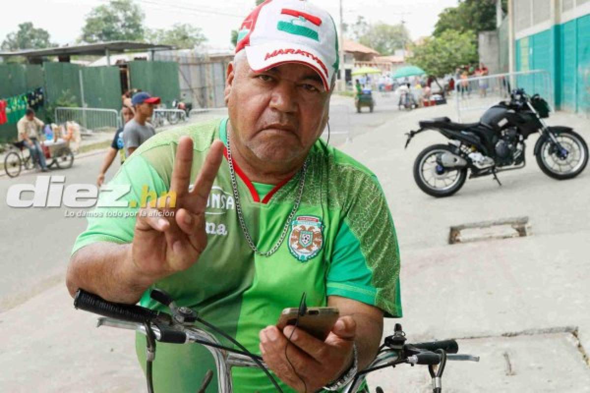 FOTOS: Largas filas y el Yankel se empieza a pintar de verde para el Marathón-Motagua