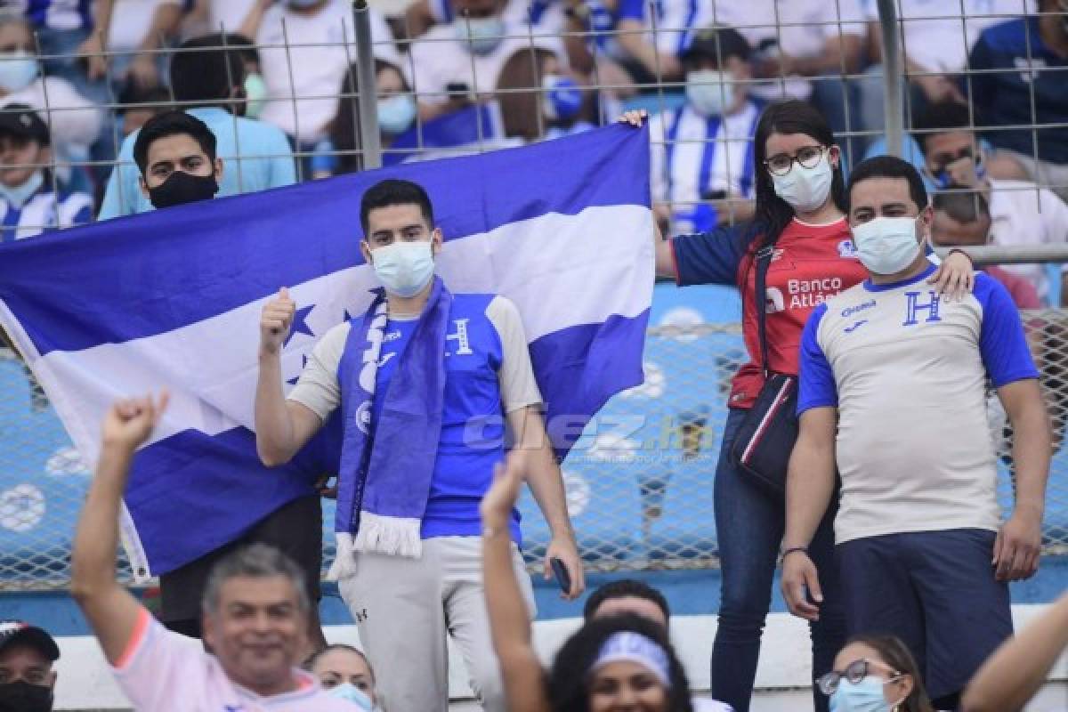 ¡Locura en el Olímpico! Así luce el coloso sampedrano en el Honduras-Estados Unidos por las Eliminatorias