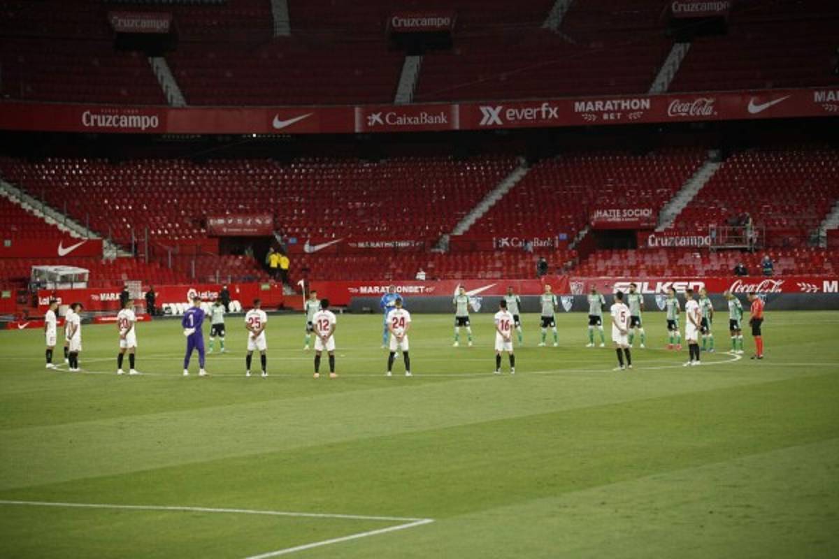 Un derbi sevillano silencioso: Así ha sido el regreso de la Liga de España post-coronavirus