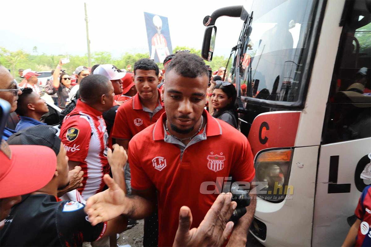 La invasión roja que hubo en Choluteca para la “final” entre UPN y Vida por el no descenso en la Liga Nacional
