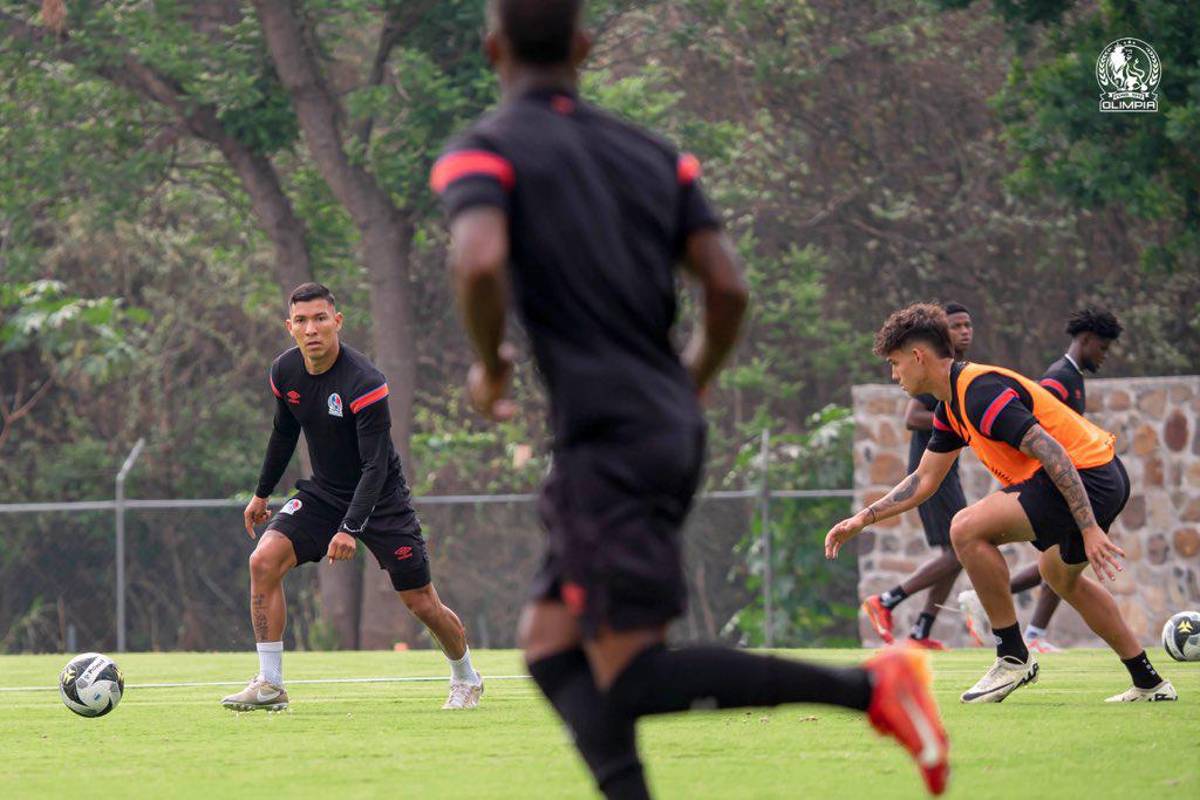 Olimpia recupera dos jugadores: Así fue el entrenamiento del León de cara a la semifinal de vuelta ante Motagua