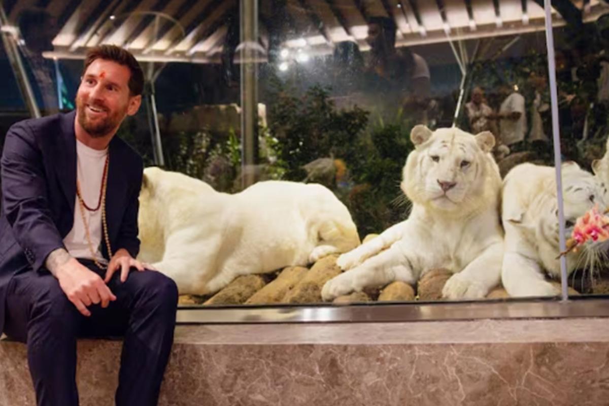 Messi en la India: caos por su visita, un lujoso regalo y todo lo que vivió antes de volver a Argentina