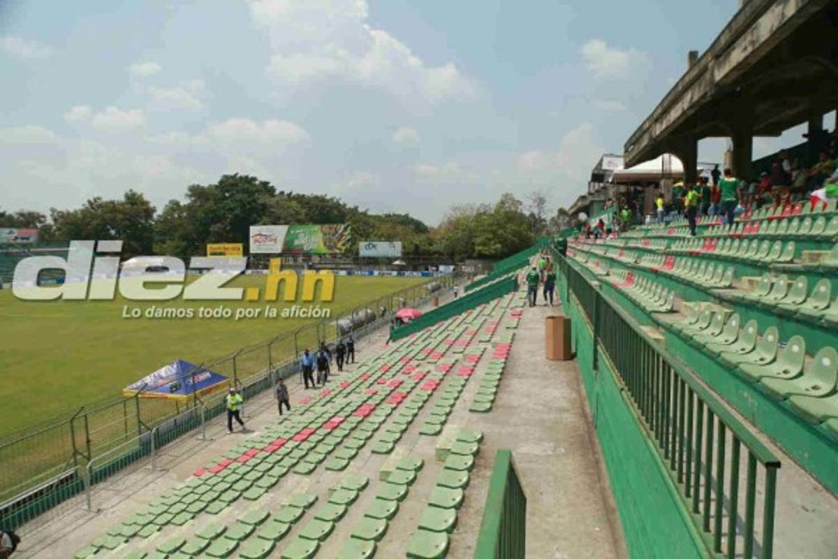 Ambientazo y máxima seguridad previo a la Gran Final entre Marathón y Motagua
