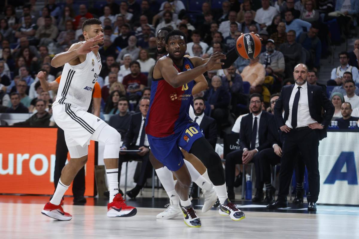 Modric realizó tremendo gesto y Mbappé con cara de pocos amigos: estrellas del Madrid sorprendieron en el clásico del Basketball