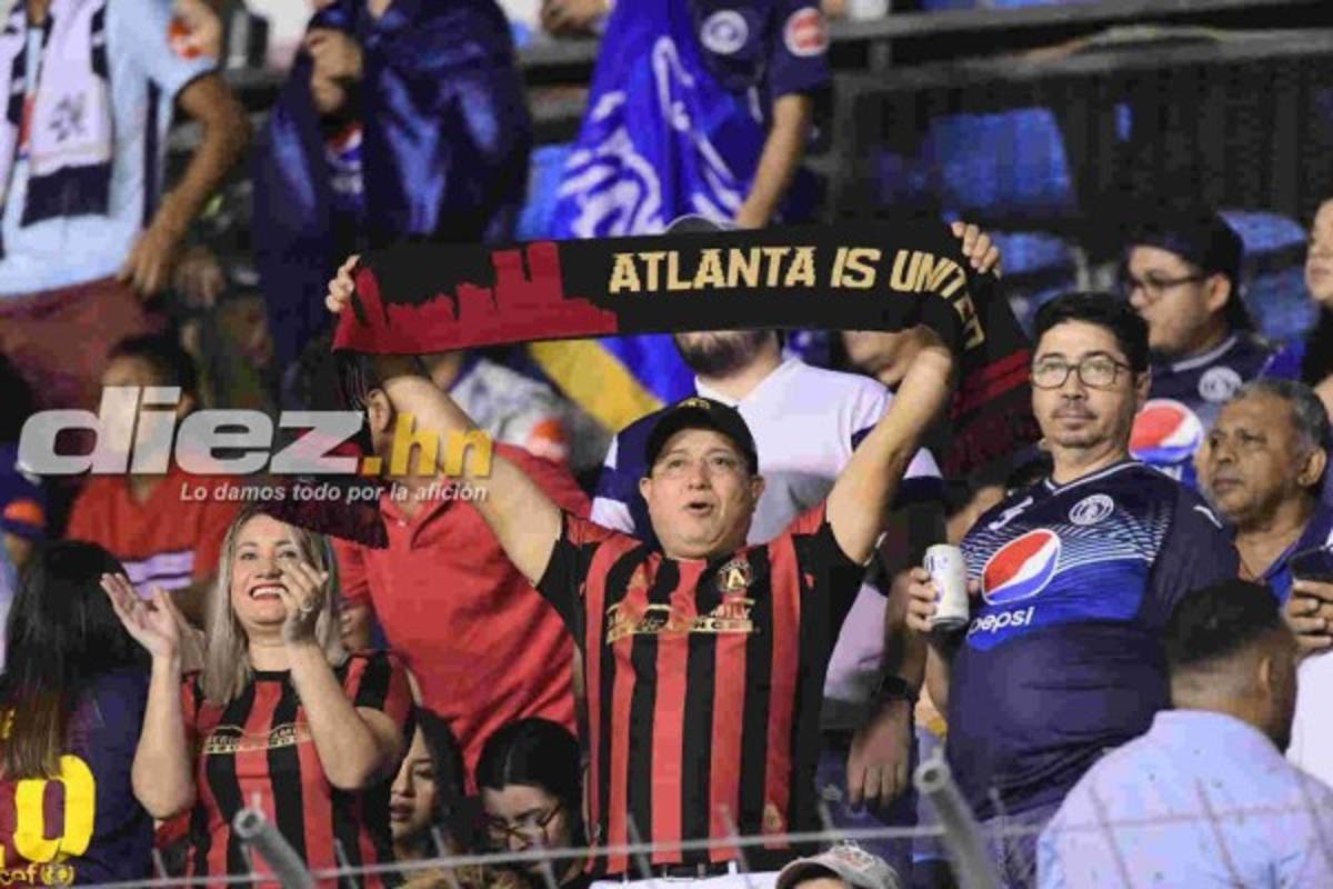 Aficionados de Motagua están de fiesta y hondureños apoyando al Atlanta United
