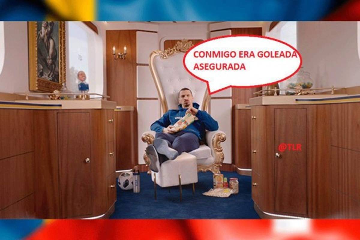 MEMES: Ibrahimovic y Suecia son protagonistas tras la eliminación de Suiza en Rusia 2018