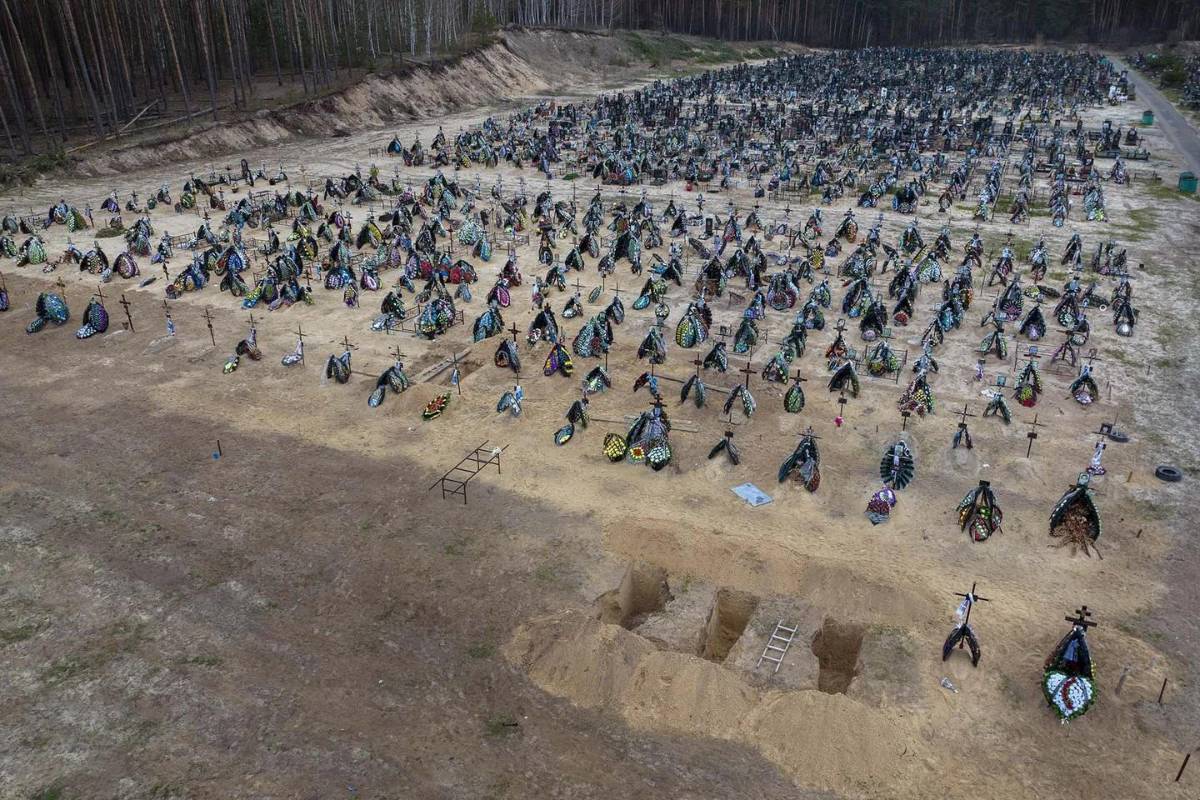 Guerra Rusia-Ucrania: Las fotos más tristes y escalofriantes de la invasión rusa en territorio ucraniano