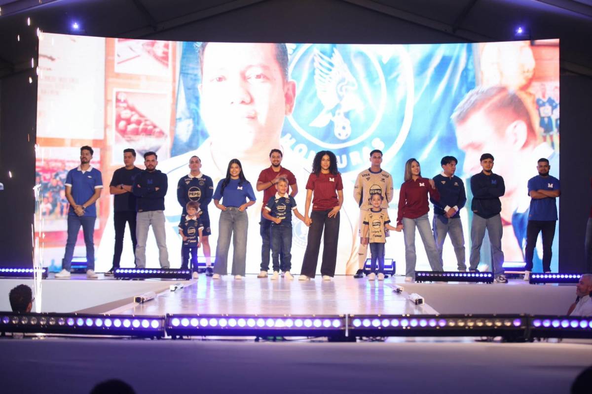 ¡Nueva era azul! Motagua presenta su indumentaria para el Apertura y Concacaf