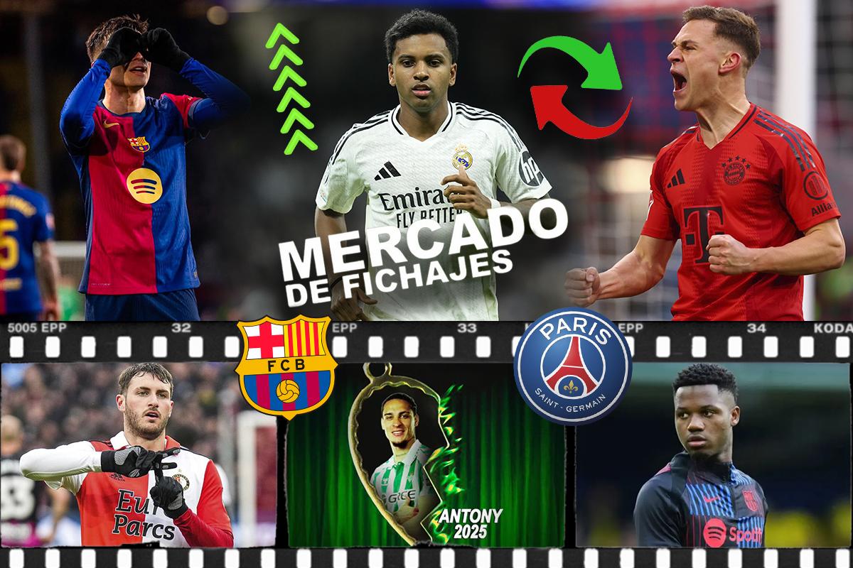 Se baja el sueldo para jugar en Barcelona y sorpresa con Rodrygo; la oferta formal del Milan por delantero mexicano