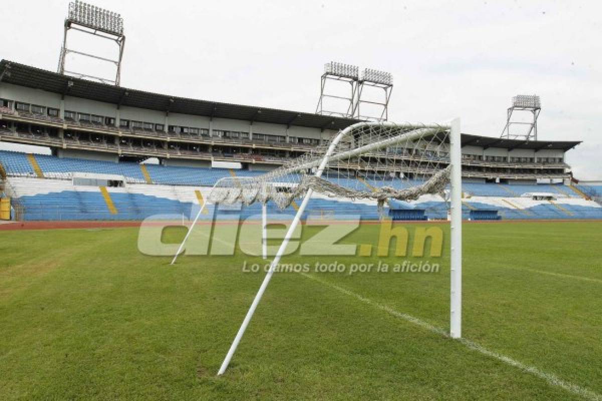 Así luce el estadio Olímpico para albergar al Marathón- Santos Laguna por la Concacaf