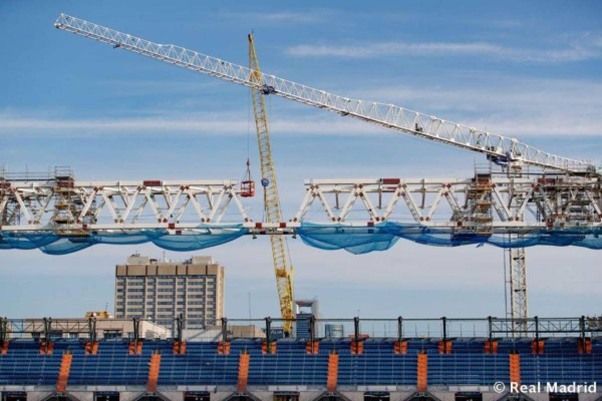 El Bernabéu, listo para el regreso del fútbol: Así va la transformación del estadio del Real Madrid