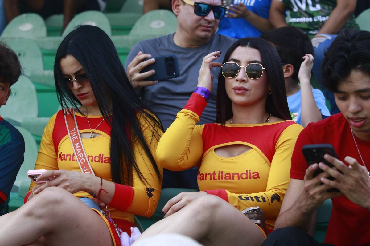 La belleza y el color que dejó la previa del derbi entre Marathón y Real España