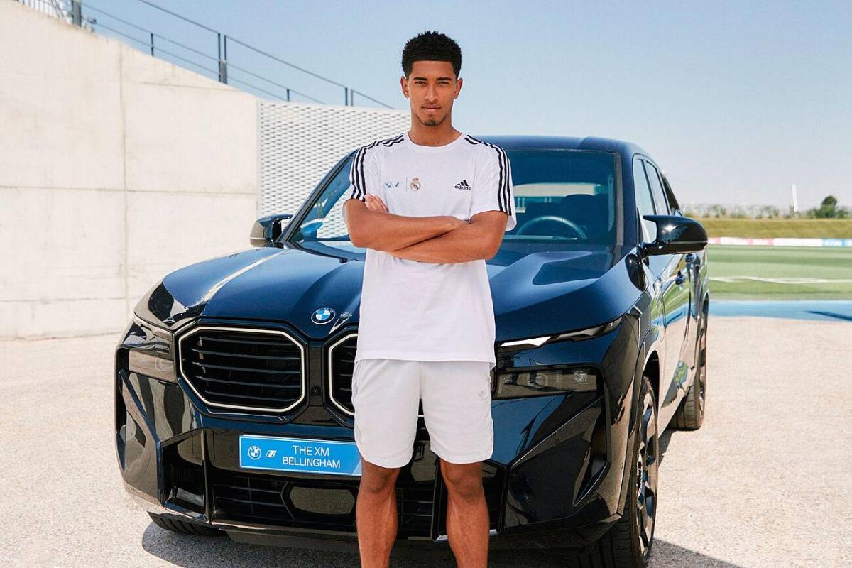 Bellingham eligió el auto más caro: Así son los BMW que escogieron los jugadores del Real Madrid