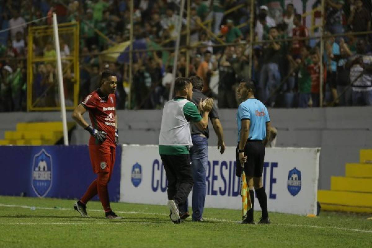 NO SE VIO: Piedras, empujones y trifulca de jugadores en el clásico copero