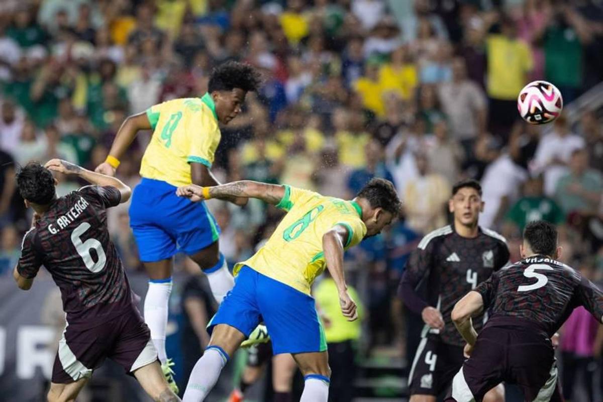 Endrick al ‘estilo’ Messi, inesperado gesto de Vinicius Junior y el problema que hubo en el México - Brasil