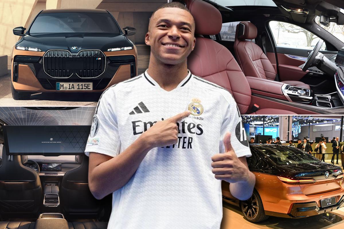 Real Madrid le dio esta máquina a Mbappé: cuánto cuesta el nuevo auto del francés, todos sus lujos y Florentino tiene uno igual