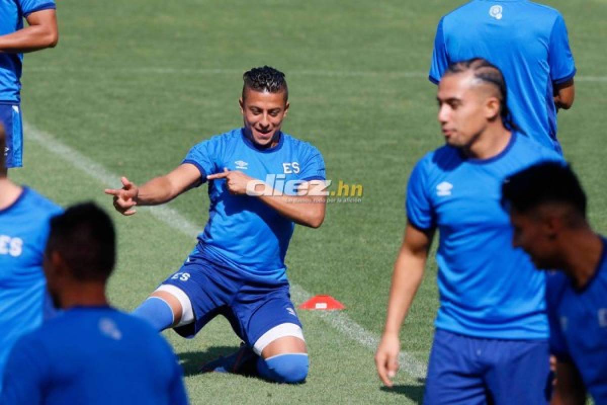 ¿Quién es la chica? Así fue el entreno de El Salvador previo al juego con Honduras