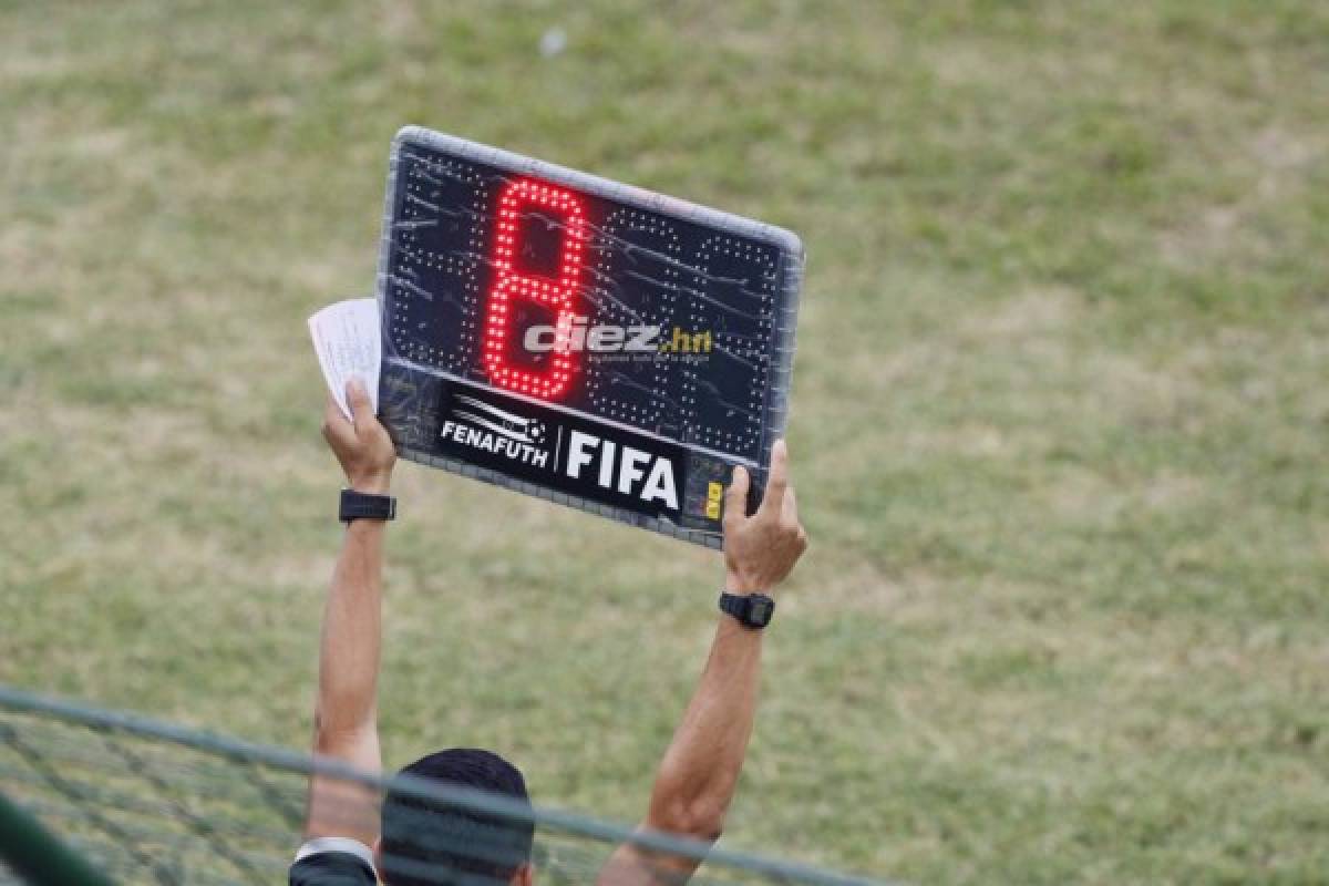 NO VISTE EN TV: Tapadón, vendajes y bronca entre aficionados del Marathón en el Yankel