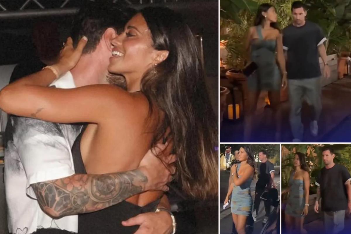 La velada romántica de Messi con su esposa Antonela Roccuzzo en Miami... y ocurrió lo inesperado