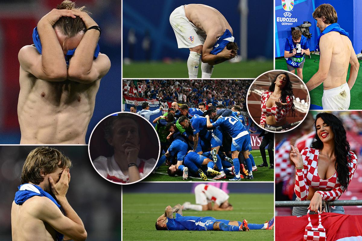 Eurocopa 2024: el desconsuelo de Modric por la dolorosa “eliminación” de Croacia ante Italia; Ivana Knoll explota