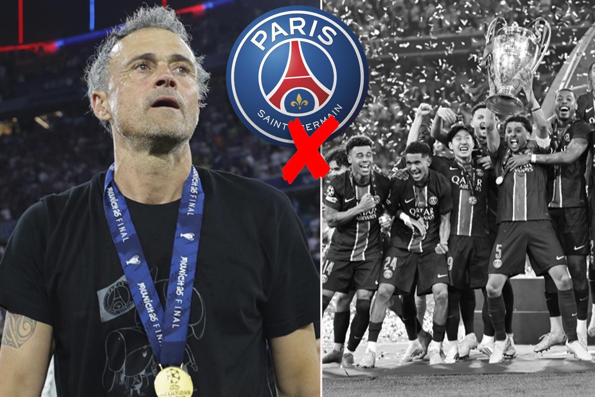 Barrida de Luis Enrique: filtraron las ocho bajas del PSG luego de ganarlo todo en Europa