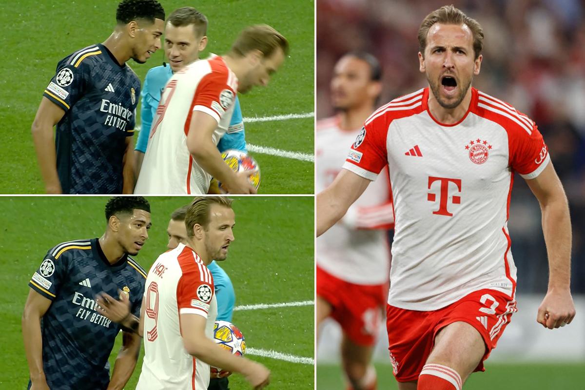 Harry Kane revela qué le dijo Bellingham en el penal ante Real Madrid: “No lo sabía, pero luego hablé con él...”