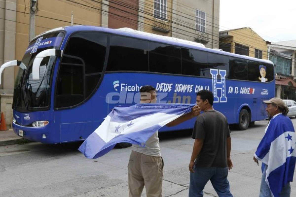 ¡CHULO! Así es el autobús en el que se mueve la Selección de Honduras