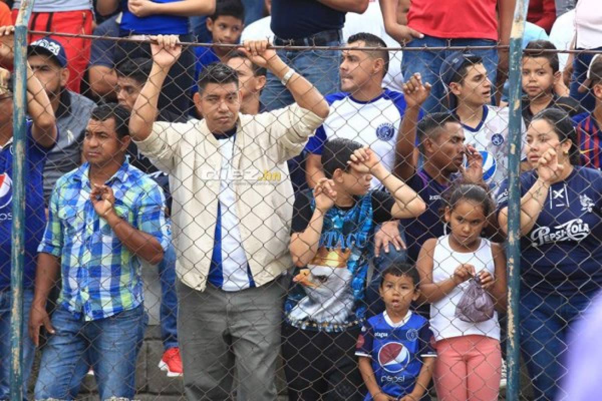 Danlí se vuelve a pintar de azul previo al juego Real de Minas-Motagua