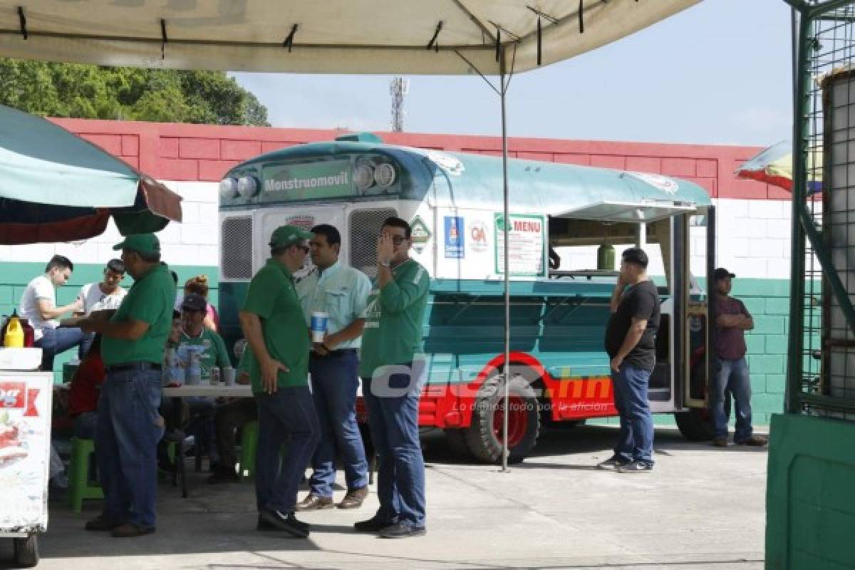 El monstruomóvil de Marathón, convertido en food truck en el Yankel Rosenthal