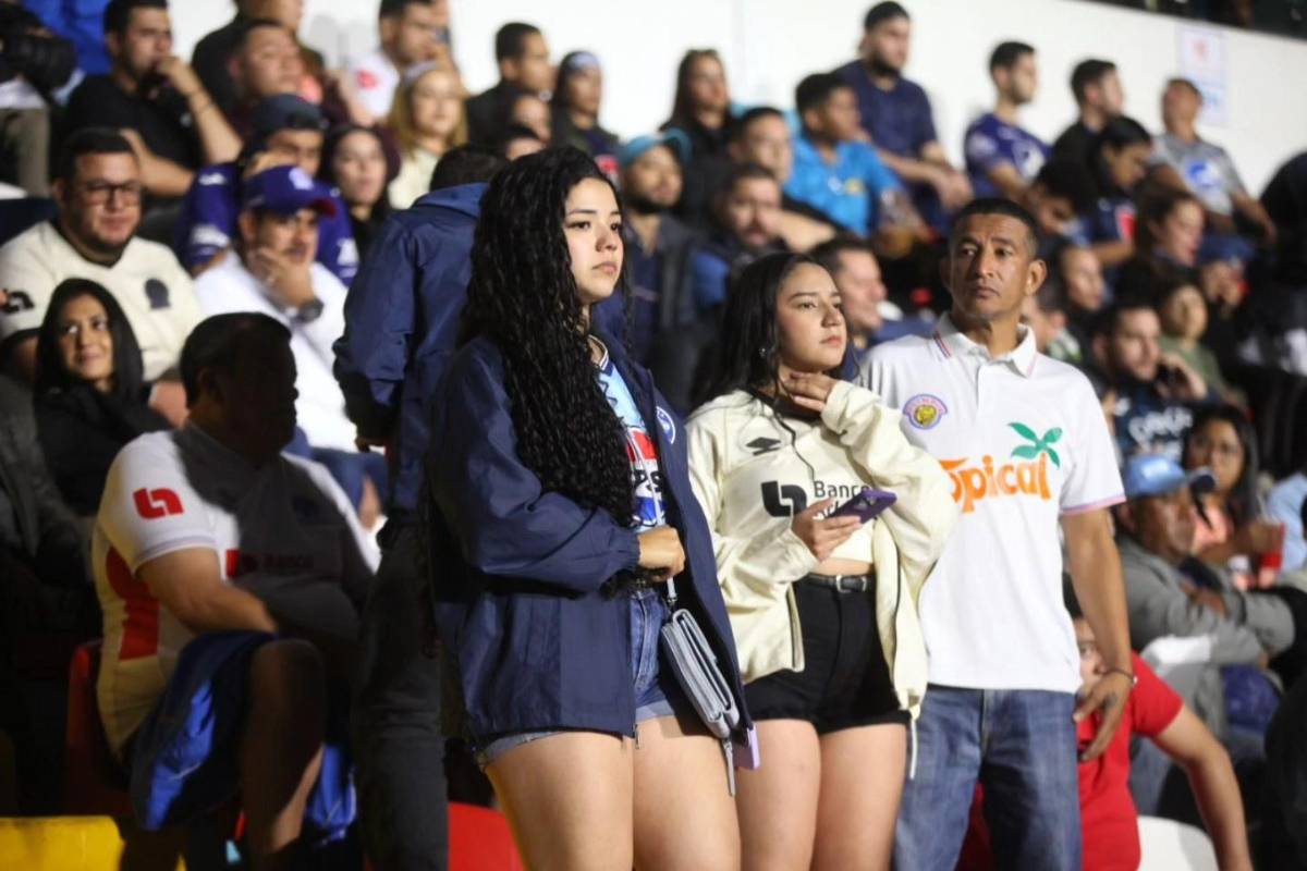 La belleza capitalina en su máximo esplendor disfrutó de la final entre Motagua vs Olimpia