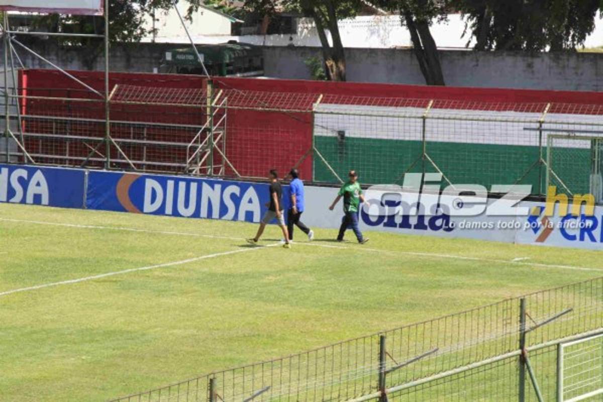 ¡Bien pulido! El ambiente en el Yankel previo a la semifinal entre Marathón-Real España